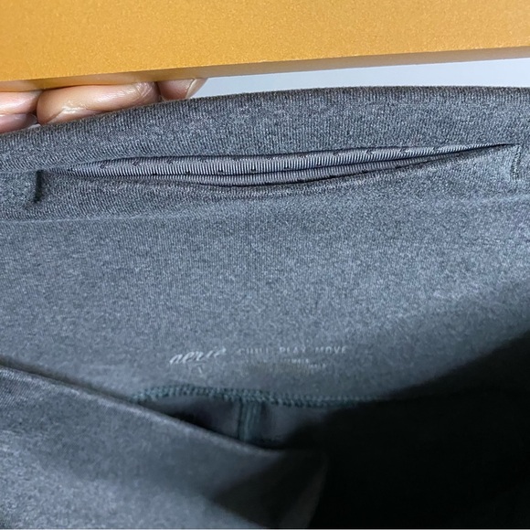 Aerie Women's Gray Chill. Play. Move 7/8 Legging - Picture 7 of 10